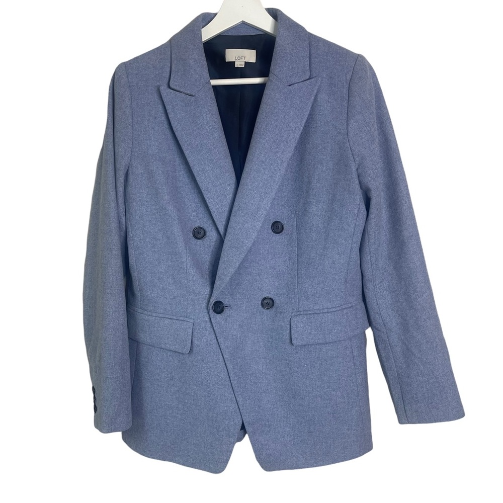Loft light blue blazer